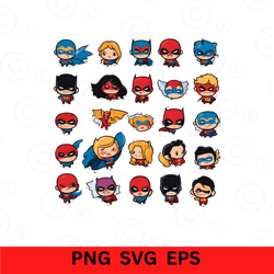 sticker of superhero png , svg , eps