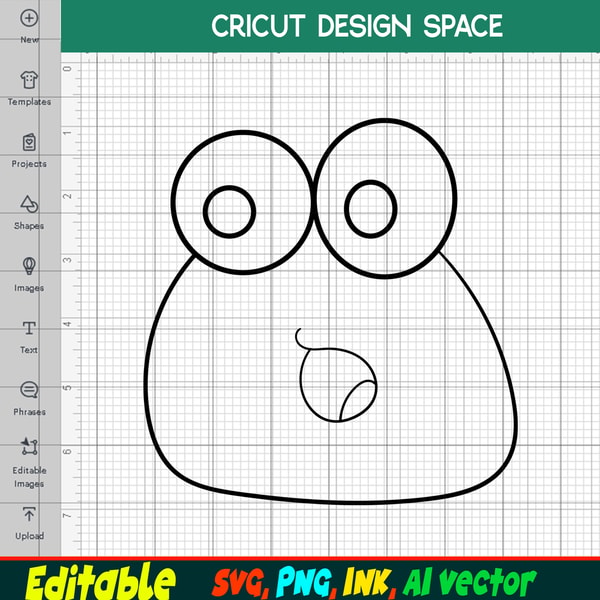 Editable Pou SVG, Pou Png Coloring Pages Creepy Pou Printabl | Inspire ...