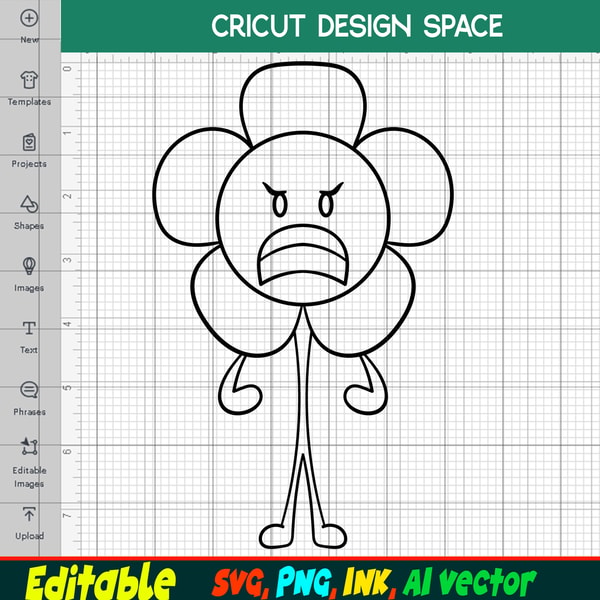 Editable Bfdi Flowers SVG bfdi Flowers PNG Bfdi Flowers Ink Inspire editable-bfdi-flowers-svg-bfdi-flowers-png-bfdi-flowers-ink-inspire