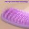 SoftFlex Detangling Comb For Curly Straight Hair Wet Or Dry Scalp Massage Wide Tooth Comb 3