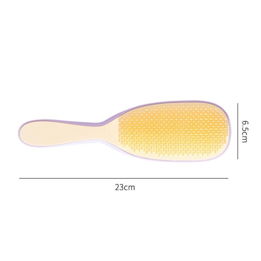 SoftFlex Detangling Comb For Curly Straight Hair Wet Or Dry Scalp Massage Wide Tooth Comb 6