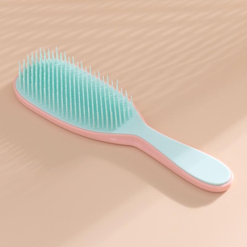 SoftFlex Detangling Comb For Curly Straight Hair Wet Or Dry Scalp Massage Wide Tooth Comb 7