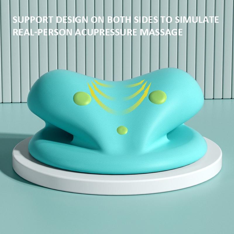 Neck And Shoulder Relaxer Cervical Traction Pillow For Gentle Daily Stretching 1