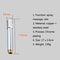 High Pressure Shower Head Square Brass Handheld Shower Head 5
