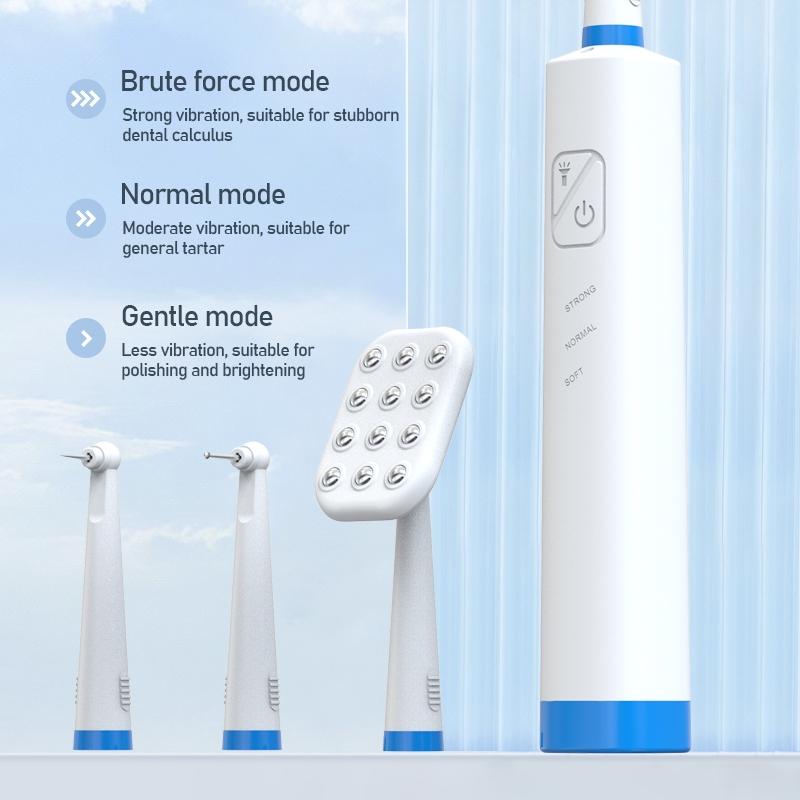 LED Facial Cleansing Brush And Teeth Cleaning Tool For Travel 6