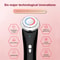 Ultrasonic Ion Facial Beauty Wand With Red Blue Light And Warm Massage 8