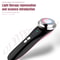 Ultrasonic Ion Facial Beauty Wand With Red Blue Light And Warm Massage 4
