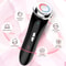 Ultrasonic Ion Facial Beauty Wand With Red Blue Light And Warm Massage 6