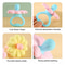 Flower Silicone Baby Teether Gum Massager Toy 2