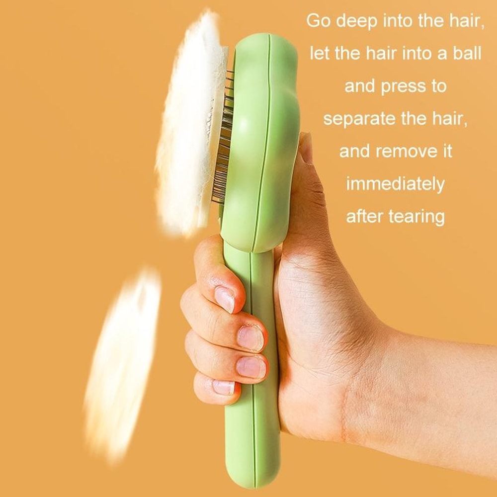 Pet Grooming Comb For Dogs Cats Detangling Hair Removal Brush 3