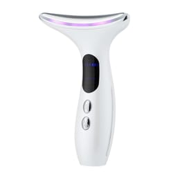 microcurrent neck massager with led light therapy