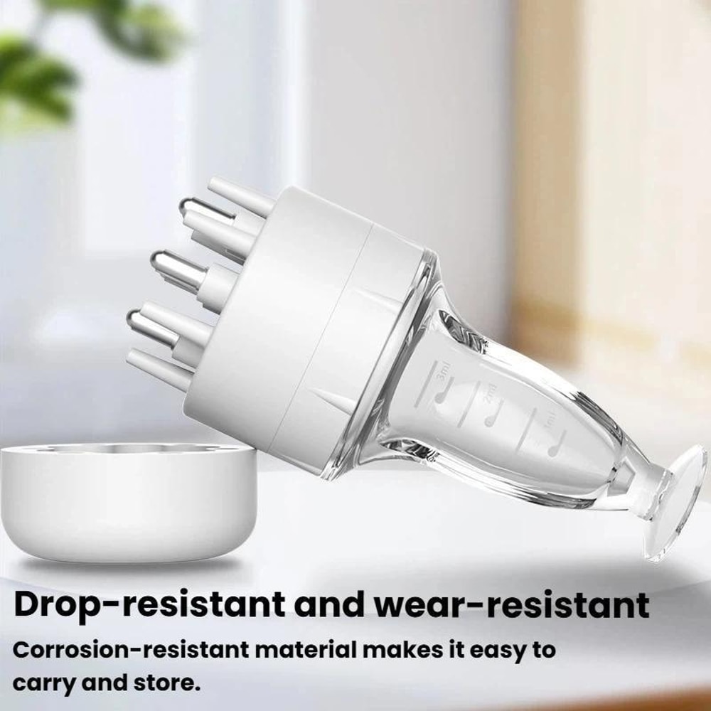 Precision Scalp Serum Applicator Massage Comb For Hair Oil And Growth Treatments 1