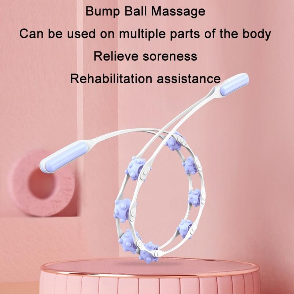 Manual Neck Massager Roller For Shoulder Back Relief 2