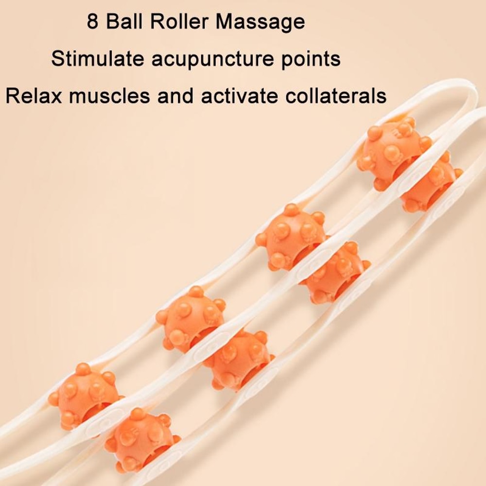 Manual Neck Massager Roller For Shoulder Back Relief 3