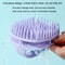 Silicone Shampoo Brush And Scalp Massager For Wet Dry Hair Care 3