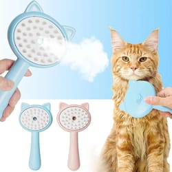 pet spray massage comb for cats anti static shedding brush