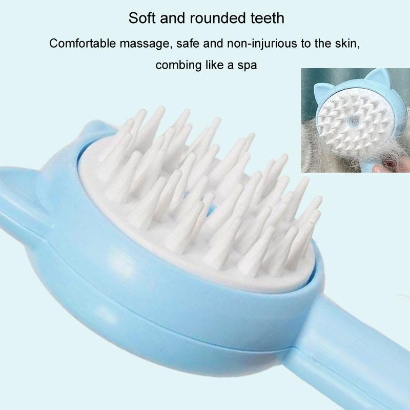 Pet Spray Massage Comb For Cats Anti Static Shedding Brush 3