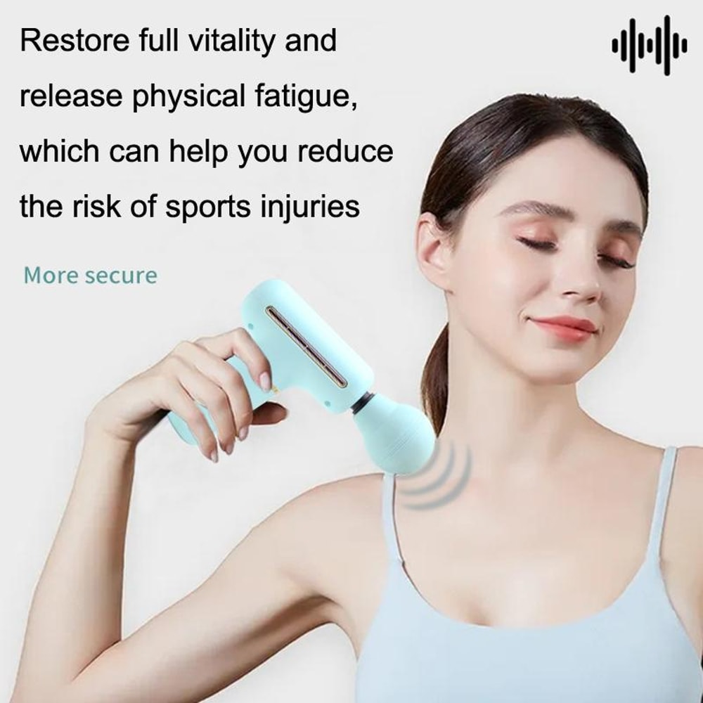 Mini Massage Gun Portable Handheld Massager For Muscle Relaxation 6
