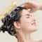 Leaf Shampoo Brush Massager With Silicone Coarse Teeth Handle 6
