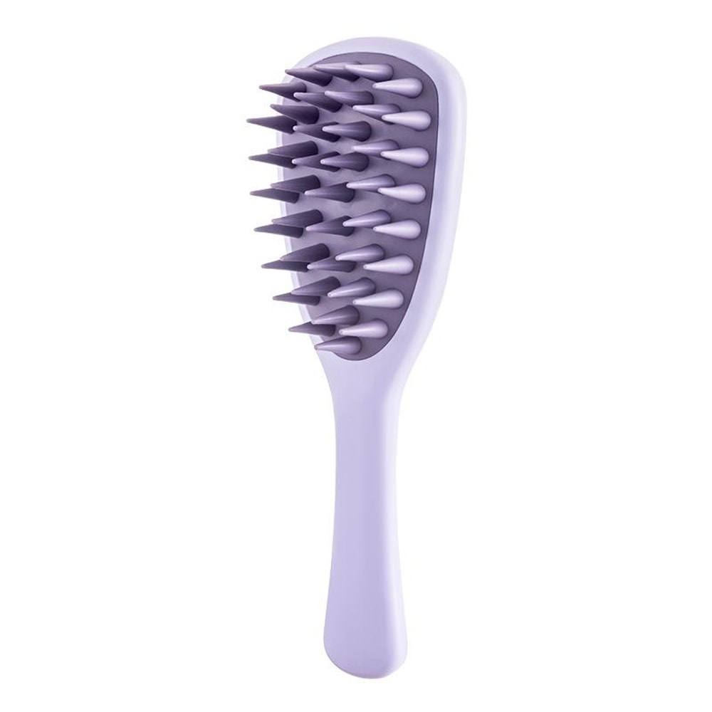 Leaf Shampoo Brush Massager With Silicone Coarse Teeth Handle 10