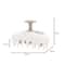 Silicone Scalp Massager Shampoo Brush For Wet Dry Hair Care 6