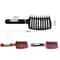 Curved Boar Bristle Detangling Brush For Curly Hair 5