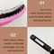 Curved Boar Bristle Detangling Brush For Curly Hair 1