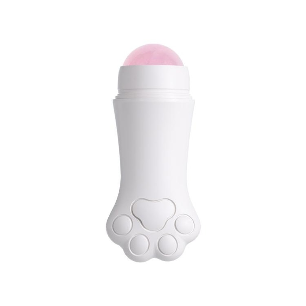 Rose Oil Absorbing Face Roller For Shine Control And Facial Massage 9