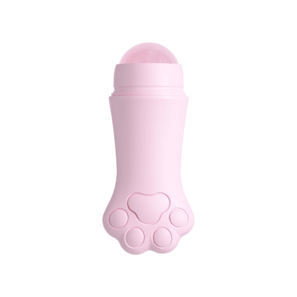 Rose Oil Absorbing Face Roller For Shine Control And Facial Massage 10