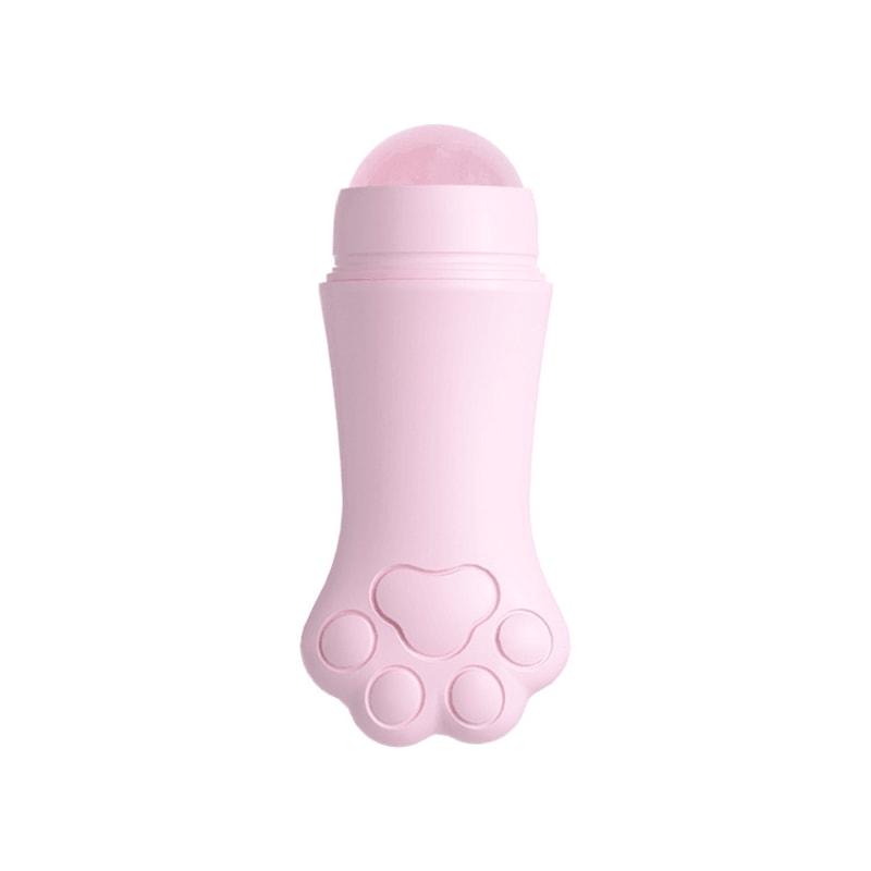 Rose Oil Absorbing Face Roller For Shine Control And Facial Massage 10