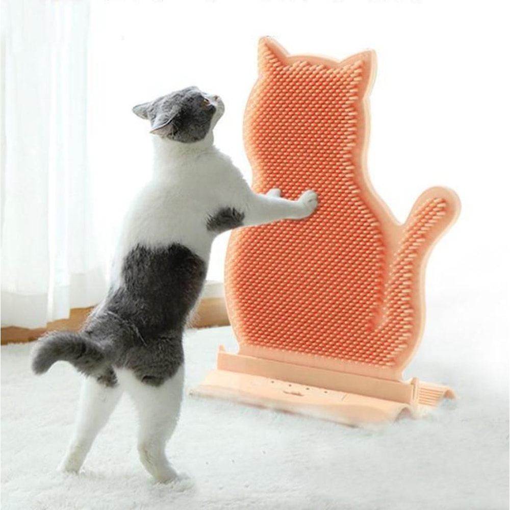 Door Seam Cat Self Groomer Brush For Hair Removal Massage 5