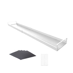 adjustable magnetic stove shelf and kitchen seasoning rack