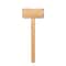 Double Sided Meat Tenderizer Hammer With Wooden Handle 0