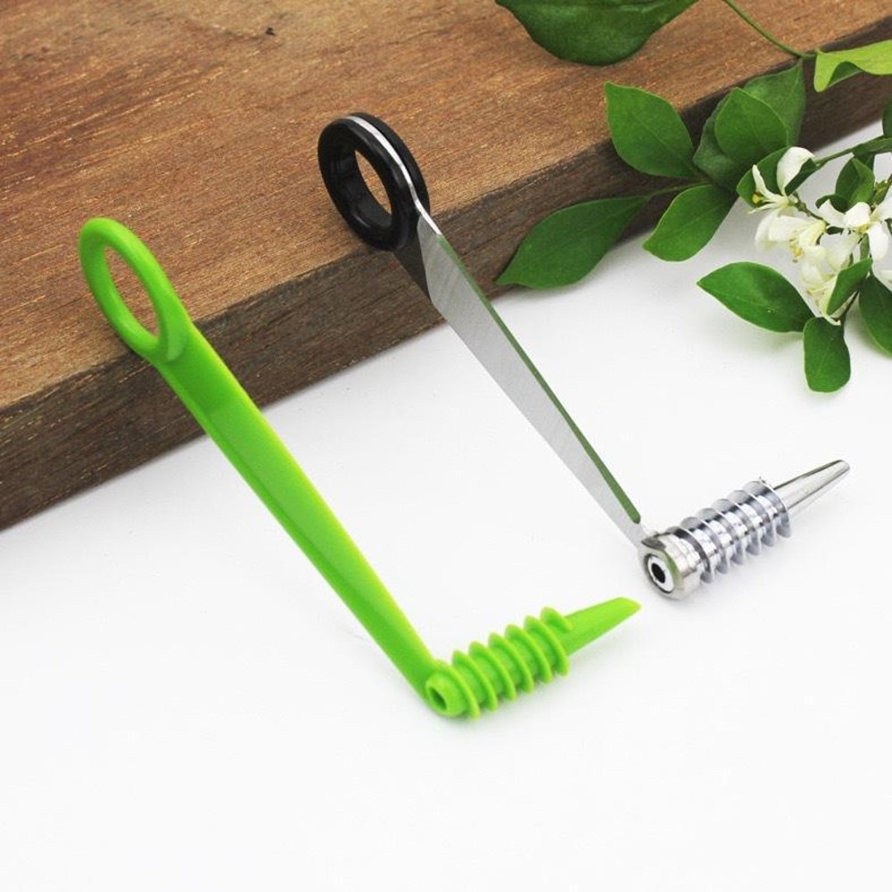 Spiral Cucumber Slicer Vegetable Spiralizer for Salads and Garnishes