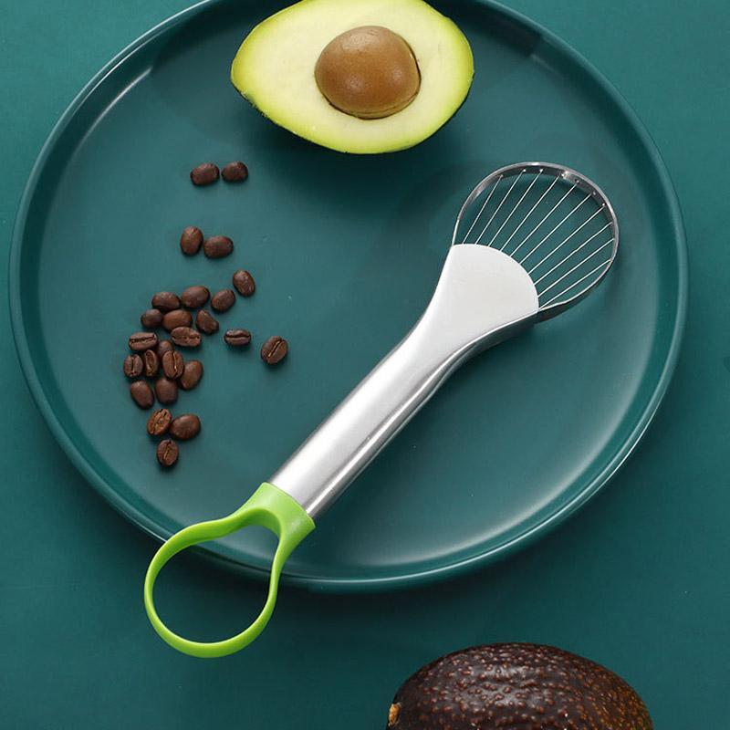 Dual Ended Stainless Steel Avocado Slicer and Pit Remover