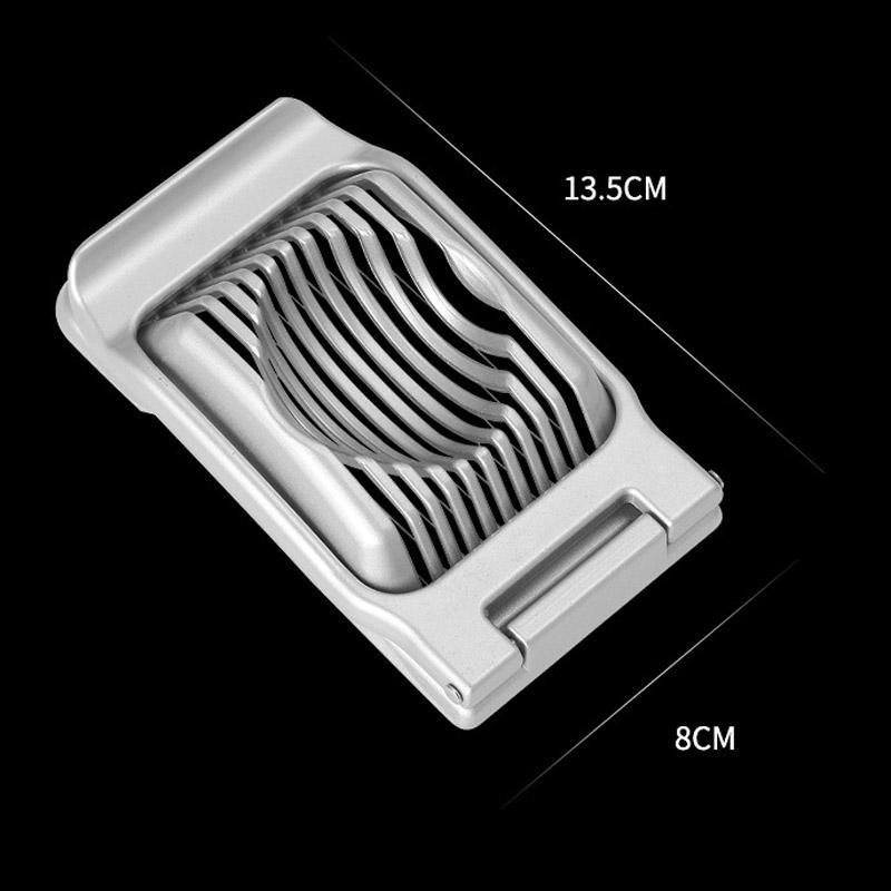 Aluminum Alloy Egg Slicer For Hard Boiled Eggs And Soft Foods 9