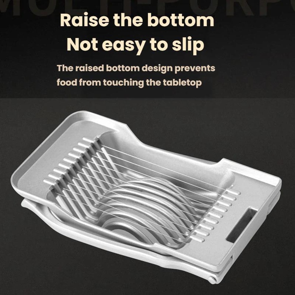 Aluminum Alloy Egg Slicer For Hard Boiled Eggs And Soft Foods 2