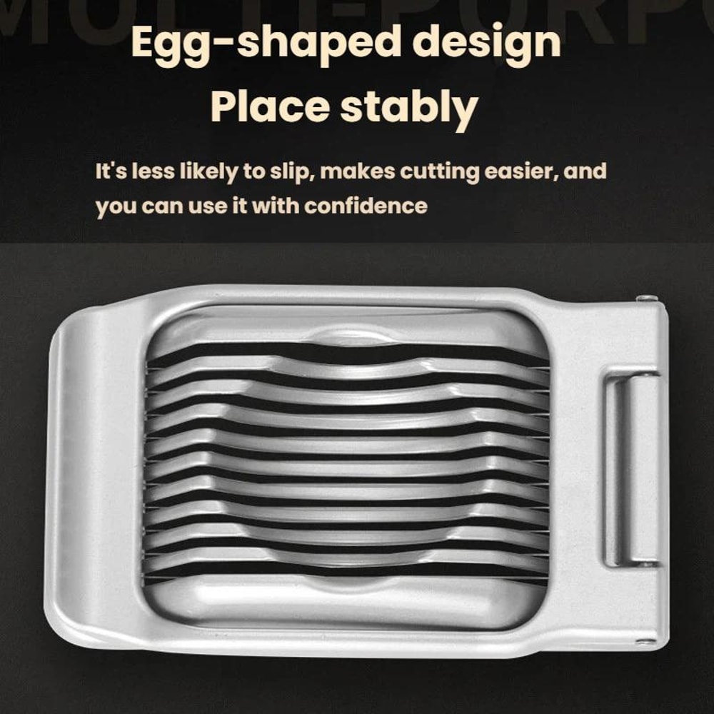 Aluminum Alloy Egg Slicer For Hard Boiled Eggs And Soft Foods 3