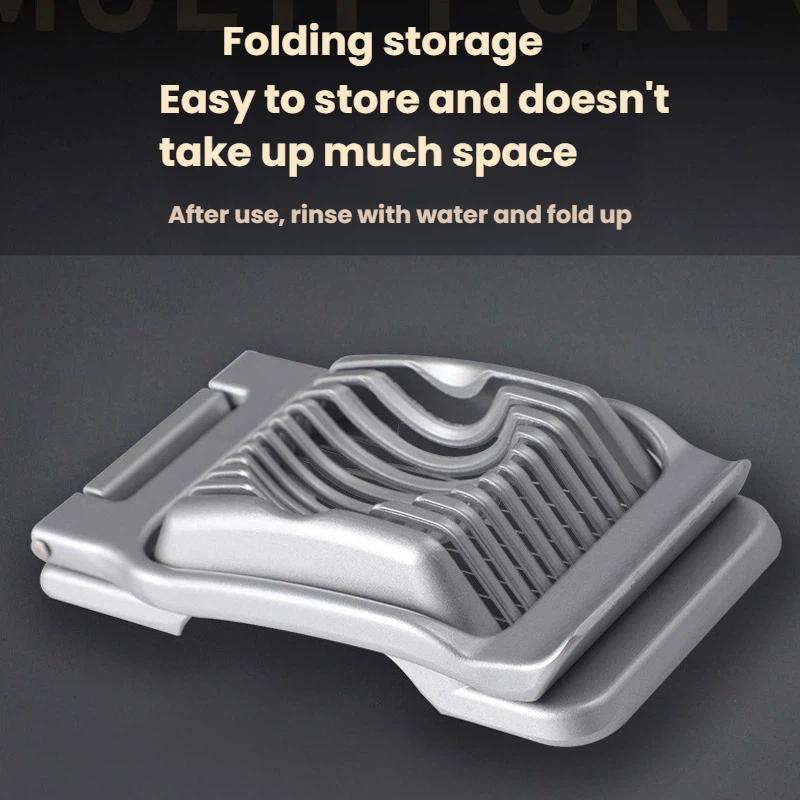 Aluminum Alloy Egg Slicer For Hard Boiled Eggs And Soft Foods 6