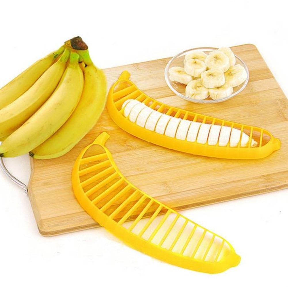 Banana Slicer And Fruit Cutter For Quick Even Slices 2