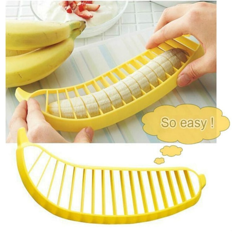 Banana Slicer And Fruit Cutter For Quick Even Slices 3