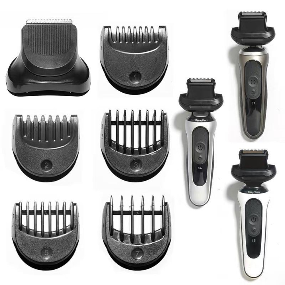 Replacement Trimmer Attachment Kit with Guiding Combs