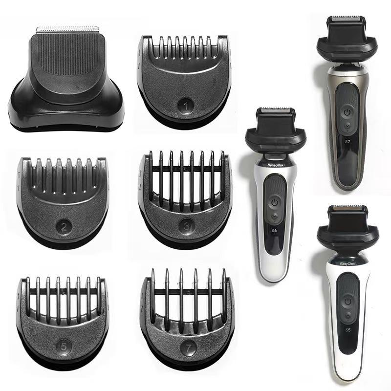 Replacement Trimmer Attachment Kit with Guiding Combs