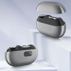 electric nail clipper & automatic nail trimmer with magnetic cover portable nail care tool