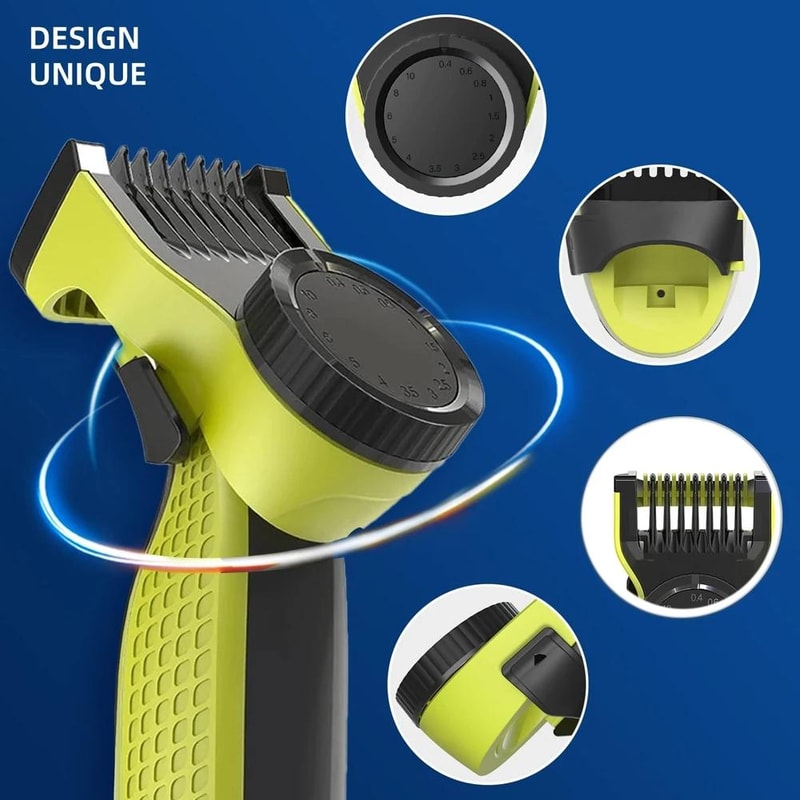 OneBlade Trimmer Shaver Attachment Adjustable Lengths For Precision Grooming 2