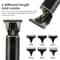 Rechargeable Hair Clippers For Men Zero Blade Trimmer For Vintage Oil Head Bald Styles 5