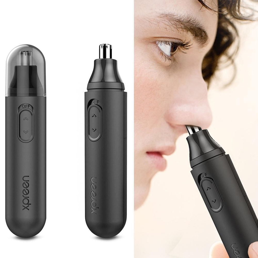 Highspeed Electric Nose Ear Hair Trimmer For Men And Women Rotation Blade For Safe Smooth Trimming 0