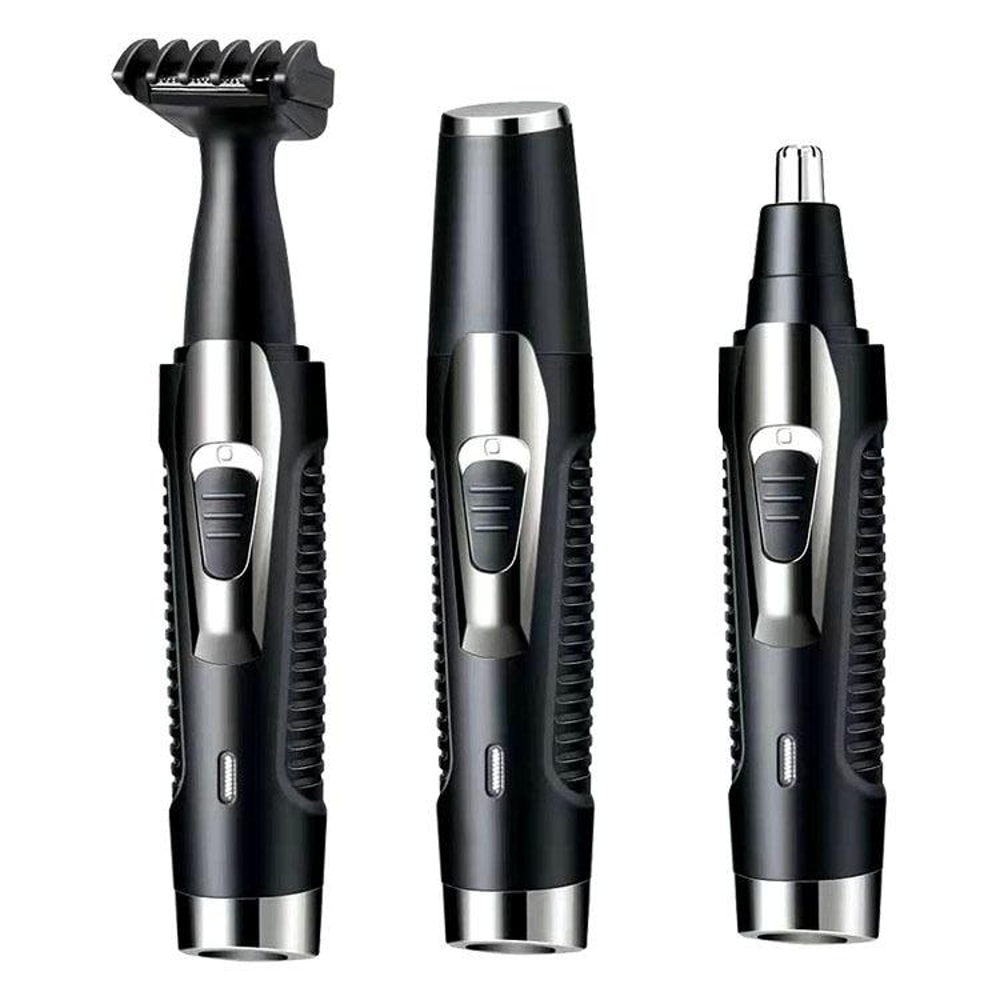 Multifunctional Electric Nose Hair Trimmer Set USB Rechargeable Compact Ergonomic Design 0