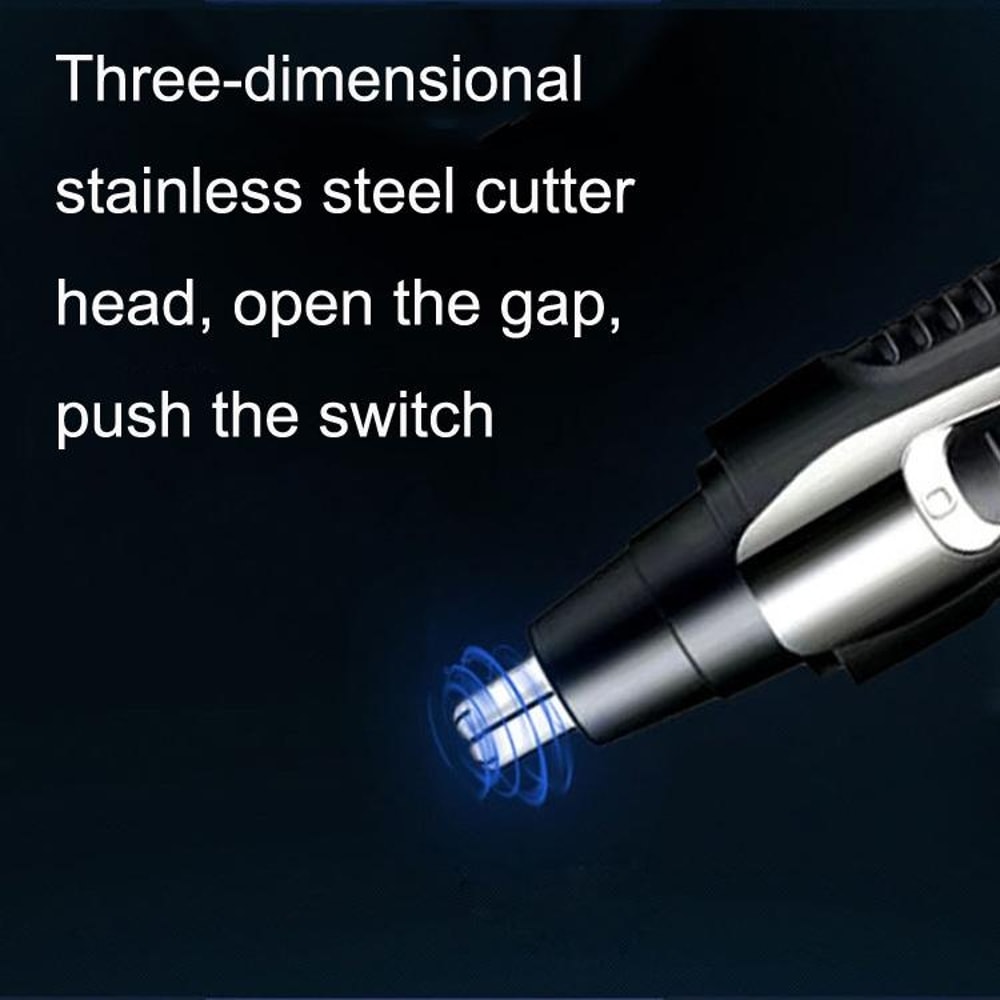 Multifunctional Electric Nose Hair Trimmer Set USB Rechargeable Compact Ergonomic Design 3