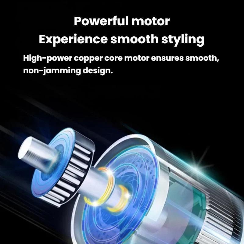 LCD Digital Display Portable Electric Hair Clipper Rechargeable Professional Trimmer For Home Sal 2